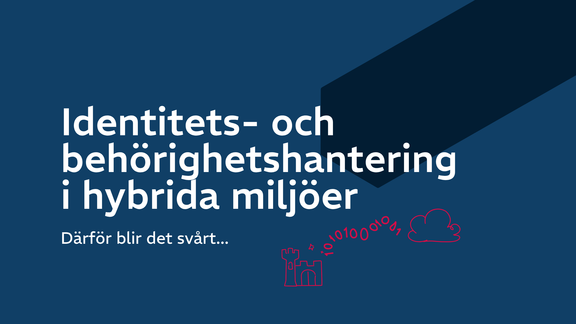 Identitets- och behörighetshantering i hybrida miljöer